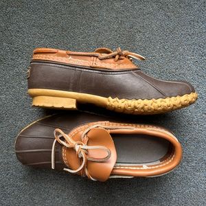 LL Bean Rubber Boot Mocs